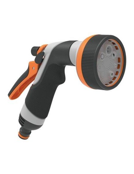 IDROPISTOLA MULTIFUNZIONE PLASTICA GOMMA 8 JET GF INNESTO RAPIDO LT/MIN 12 BAR 4 8000-6923
