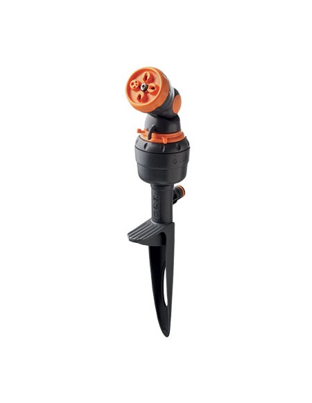 IRRIGATORE A SETTORI 4 JET LIFT SU PUNTALE GF PLASTICA INNESTO RAPIDO 8004-3670