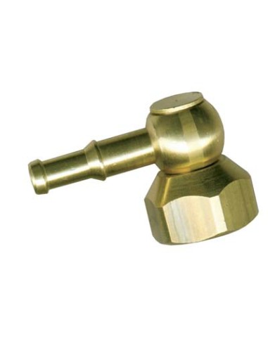 PORTAGOMMA GIREVOLE FILETTO FEMMINA AP OTTONE MM 8/10 3/4F