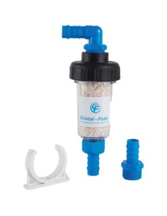 FILTRO NEUTRALIZZATORE DI CONDENSA ACIDA PORTAGOMMA MM 16 + RICARICA