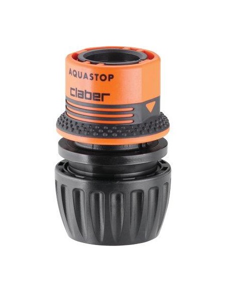 RACCORDO RAPIDO STRINGITUBO UNIVERS + STOP CLABER 1/2-5/8-3/4+AQUASTOP SELF 8548