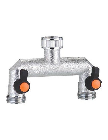 PRESA A RUBINETTO + 2 INNESTI FIL OTTONE CLABER 3/4F SELF 9601