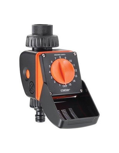 CENTRALINA IRRIGAZIONE AQUAUNO LOGICA CLABER INNESTO RAPIDO 3/4F 1XTRANSISTOR VOLT 9 SELF 8422