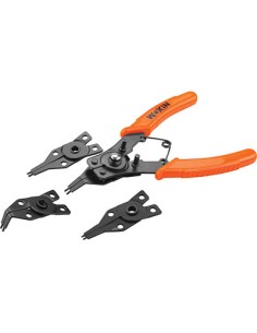 PINZA ANELLI INTERNI ESTERNI 105006 WOKIN MM 155 4 TESTE INTERCAMBIABILI