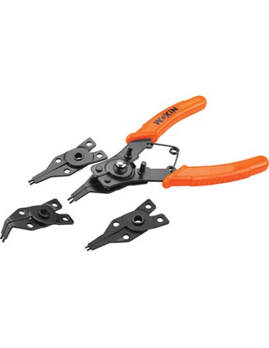 PINZA ANELLI INTERNI ESTERNI 105006 WOKIN MM 155 4 TESTE INTERCAMBIABILI