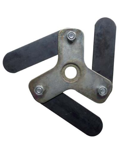 TESTINA X DECESPUGLIATORE ZORRO 3 ACCIAIO LAME 3 UNIVERSALE
