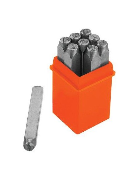 PUNZONI SERIE NUMERI 2572 WOKIN 257203 0/9 MM  3