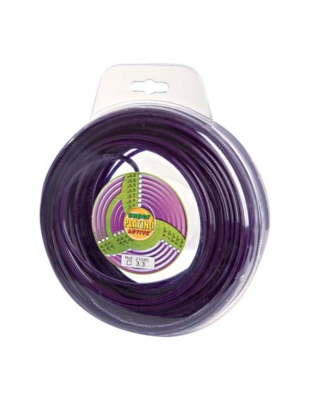 FILO X DECESPUGLIATORE PLATINO QUADRO ACTIVE MM 3,3 MT 45