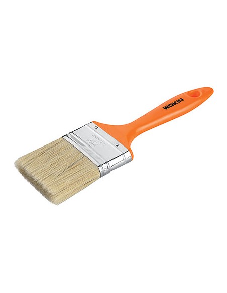 PENNELLESSA MANICO PLASTICA 3506 WOKIN SETOLA BIONDA MM 100X55 350640