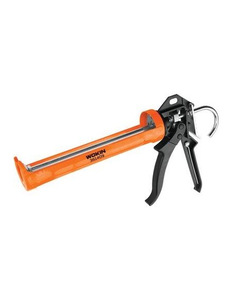 PISTOLA X SILICONE 361409 WOKIN ALLUMINIO/ACCIAIO VERNICIATO