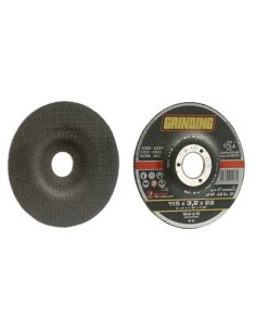 DISCO ABRASIVO TAGLIO FERRO DEPRESSO GRINDING MM 230X22,2 H.MM 2,4