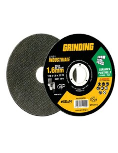 DISCO ABRASIVO TAGLIO CERAMICA PIANO INDUSTRIAL MM 115X22,2 H.MM 1,6