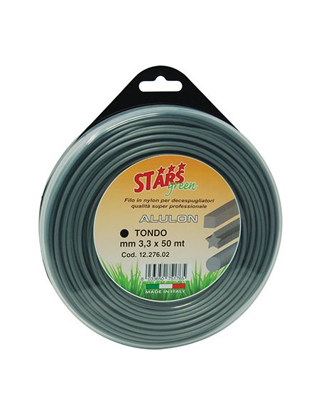 FILO X DECESPUGLIATORE TONDO ALULON STARS MM 3,3 MT 50