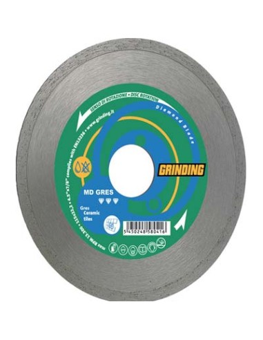 DISCO DIAMANTATO A CORONA LISCIA MD GRES GRINDING MM 115X22,2 H.MM 1,6