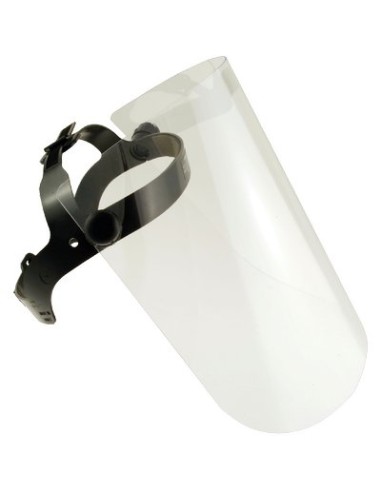 VISIERA POLICARBONATO FAST LIGHT H.CM 30 + REGGICAPO