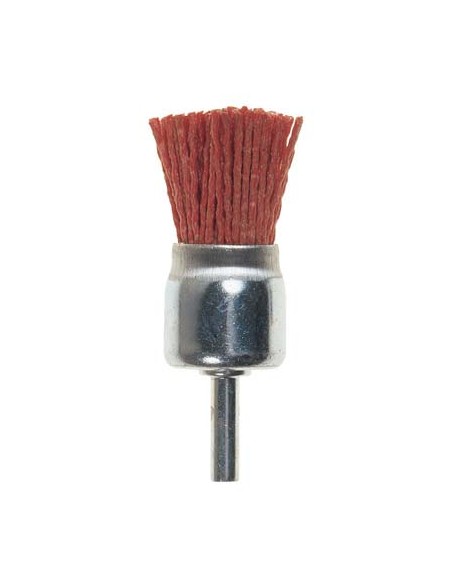 SPAZZOLA FIBRA A PENNELLO + GAMBO PG 497.50 MM  25 GRANA 150 G.MM 6