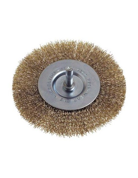SPAZZOLA ACCIAIO CIRCOLARE + GAMBO PG 468.50 MM  40 G.MM 6X25