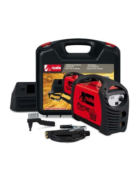 SALDATRICE INVERTER FORCE 168 MPGE TELWIN VOLT 230 A 140 ACCESSORIATA
