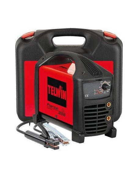 SALDATRICE INVERTER FORCE 205 TELWIN VOLT 230 A 200 ACCESSORIATA