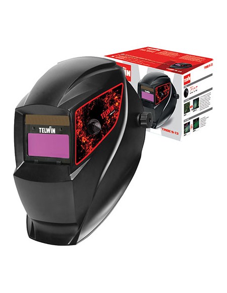 MASCHERA A CASCO X SALDATURA TRIBE 9-13 TELWIN AUTOMATICA MMA-MIG/MAG-TIG