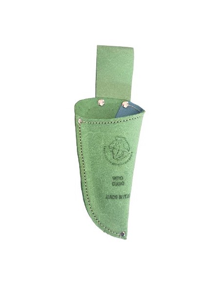FODERO FORBICE POTA RIVETTATO PREMIUM CUOIO CM 10X28