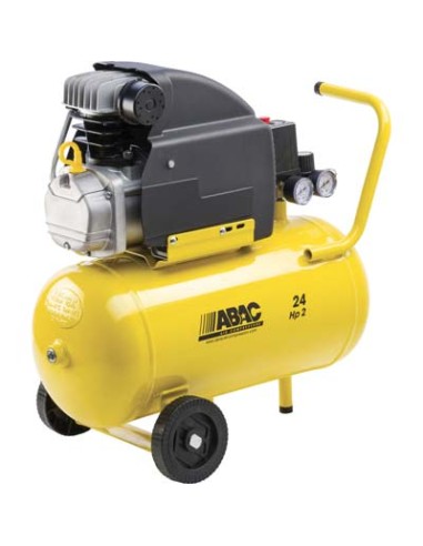 COMPRESSORE AC COASSIALE POLE POSITION B20 ABAC LUBRIFICATO LT  24 HP 2,0