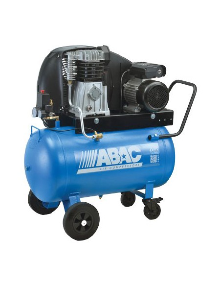 COMPRESSORE AC A CINGHIA A29B/90 CM2 ABAC LUBRIFICATO LT 90 HP 2,0 MONOFASE