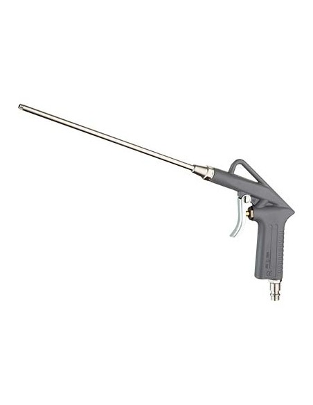 PISTOLA SOFFIAGGIO AC LUNGA ATTACCO RAPIDO EFFE ALLUMINIO NICHELATO