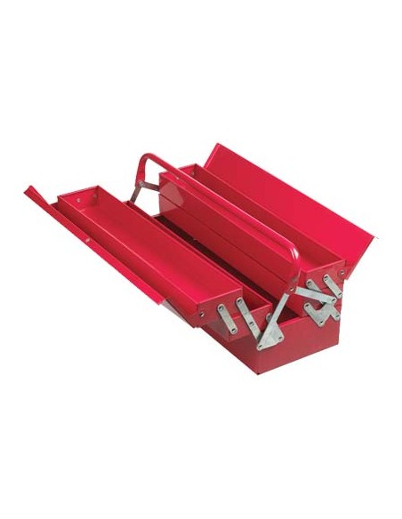 CASSETTA PORTAUTENSILI METALLICA EFFE 5 SCOMPARTI CM 53X20 H.CM 20
