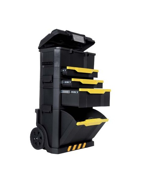 MOBILE PORTAUTENSILI 3 IN 1 SU RUOTE STANLEY CM 48X34 H.CM 86 1-79-206