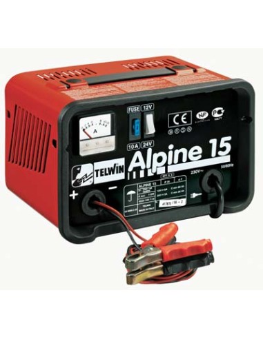 CARICABATTERIA ALPINE 15 TELWIN VOLT 12/24 AH 60-30/115-40