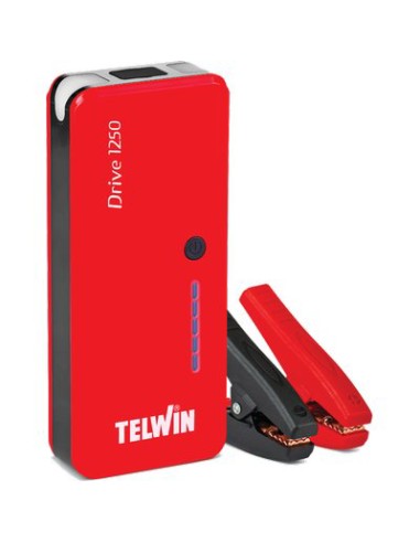 AVVIATORE MULTIFUNZIONE DRIVE 1250 TELWIN LITIO VOLT 12 AH 900