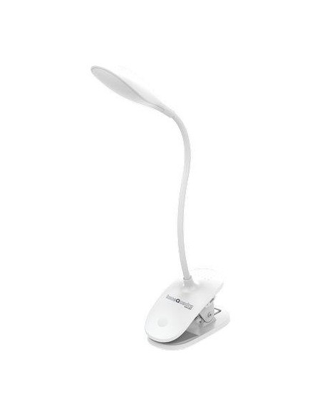 LAMPADA TAVOLO LED FRESIA LUCE QUADRA RICARICABILE LUMEN 93 CM CM 12,5 H.CM 42 + PINZA