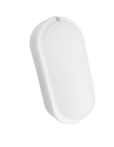 PLAFONIERA LED ECO EASY OVALE CENTURY BIANCA VOLT 230 W 18 NAT LN 1055 IP64