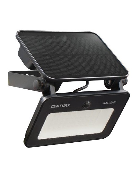 PROIETTORE LED SOLARE SOLAR-B 1S CENTURY VOLT 3,7 AH 7,2 W 8 RGB LN 800 IP65 + 1 SENSORE