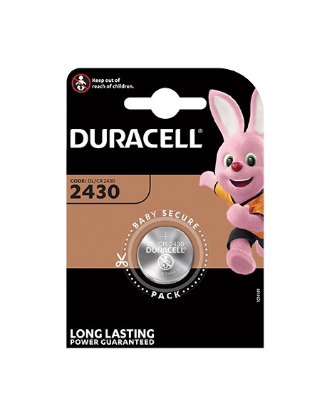 PILA SPECIALISTICA 2430 DURACELL LITIO VOLT 3,0