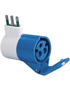 ADATTATORE 16A-PRESA BLU FME 2P+T 16A IP44