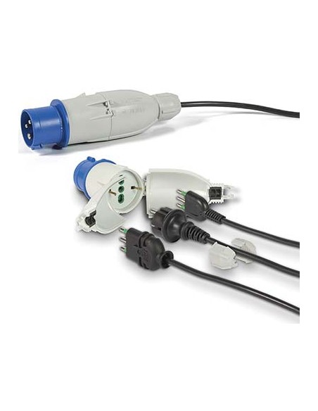 CONVERTISPINA SPINA BLU-16A+SCHUKO FME 2P+T 16A IP44