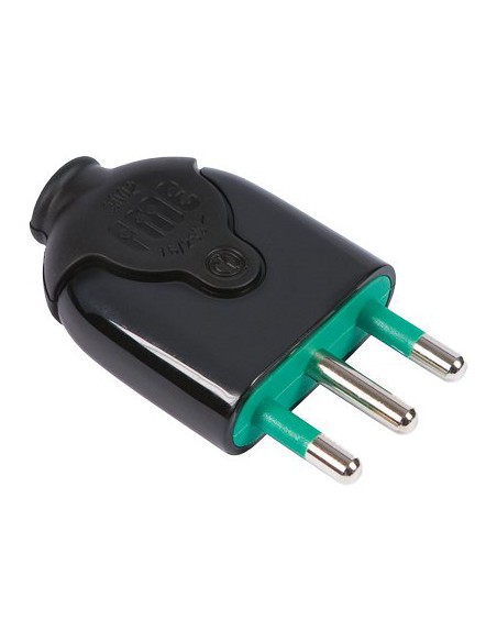 SPINA MOBILE FME NERO 2P+T 16A