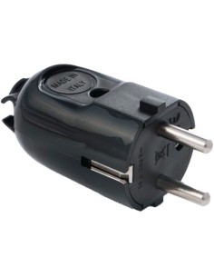 SPINA MOBILE SCHUKO FME NERO 2P+T 16A