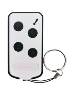 RADIOCOMANDO APRICANCELLO PASSEPARTOUT BRAVO MHZ 433/868 BANCHI 4  + CR2032
