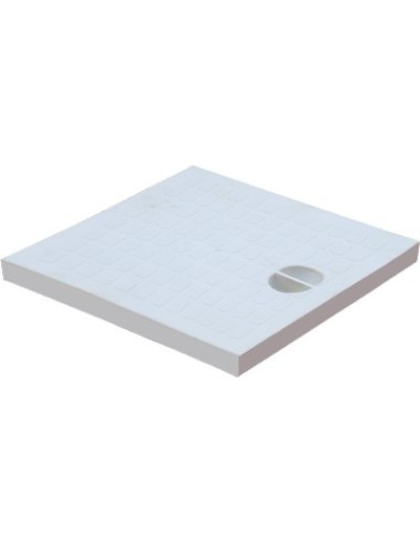 CHIUSINO X POZZETTO DERIVAZIONE PLASTICA CM 40X40