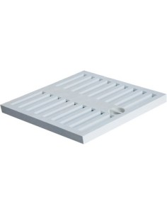 GRIGLIA X POZZETTO DI DERIVAZIONE PLASTICA CM 20X20