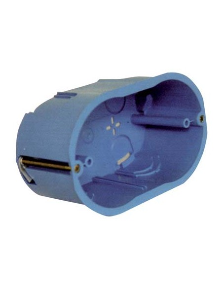 SCATOLA FRUTTI INCASSO CARTONGESSO MARLANVIL PP BLU POSTI 3