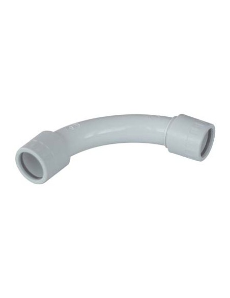 CURVA 90° IP65 X TUBO RIGIDO PVC GRIGIO MM 25