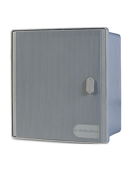 CASSETTA CONTATORE ENEL GTI VTR GRIGIO 2XMONO/1XTRIFASE CM 39X24 H.CM 42