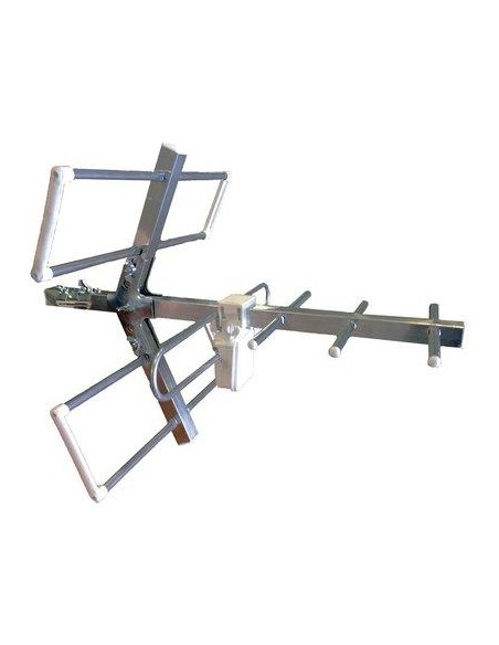 ANTENNA DIGITALE TERRESTRE BANDA UHF 5G GALAXY ALLUMINIO GUADAGNO DB 8-10 5 ELEMENTI