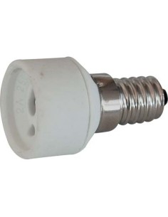 ADATTATORE LAMPADA E14-GU10 PORCELLANA