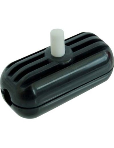 INTERRUTTORE PASSAFILO NERO