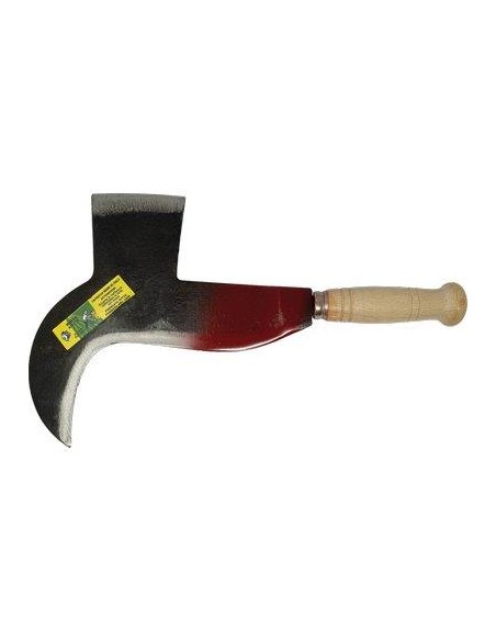 RONCOLA PENNATA ROCCASECCA 618 LEONELLI ACCIAIO FORGIATO/LEGNO CM 26